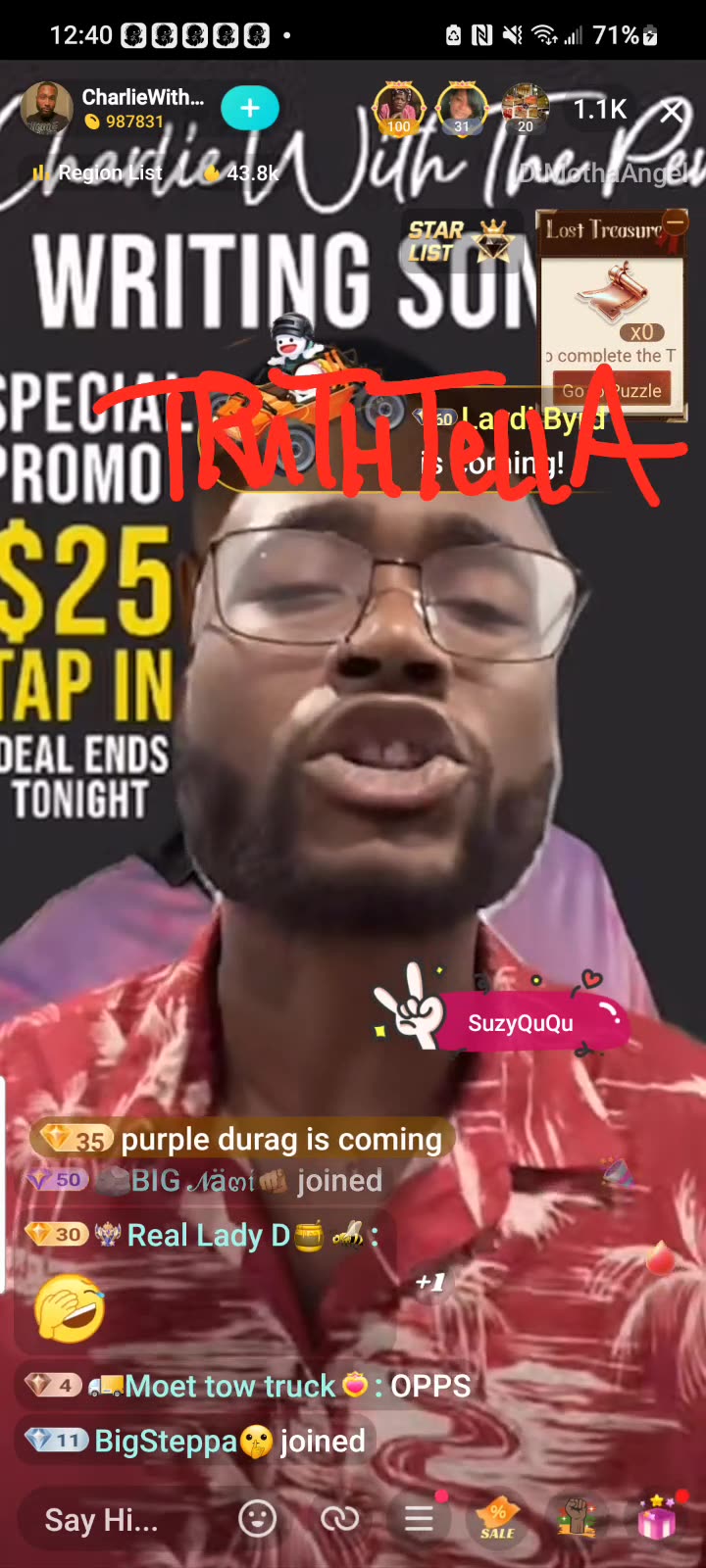 CHARLI GOING IN ON MOMMA ACE BUT GETS CLIPPED