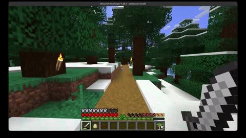Sprinting the LONGEST Path in My Minecraft Road Network 🛣️