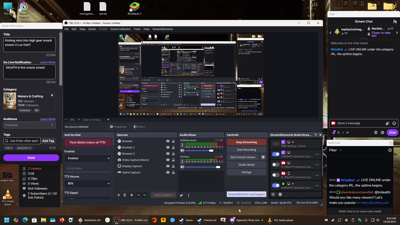 Kicking retro into high gear smack smack U Luv Dat!?