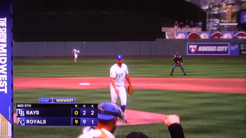 MLB The Show: Kansas City Royals vs Tampa Bay Rays (S24 G89)