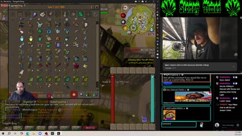 Burg's Lounge.. Runescape n' Chill 10-2 #Live #Cannabis #420 #OSRS