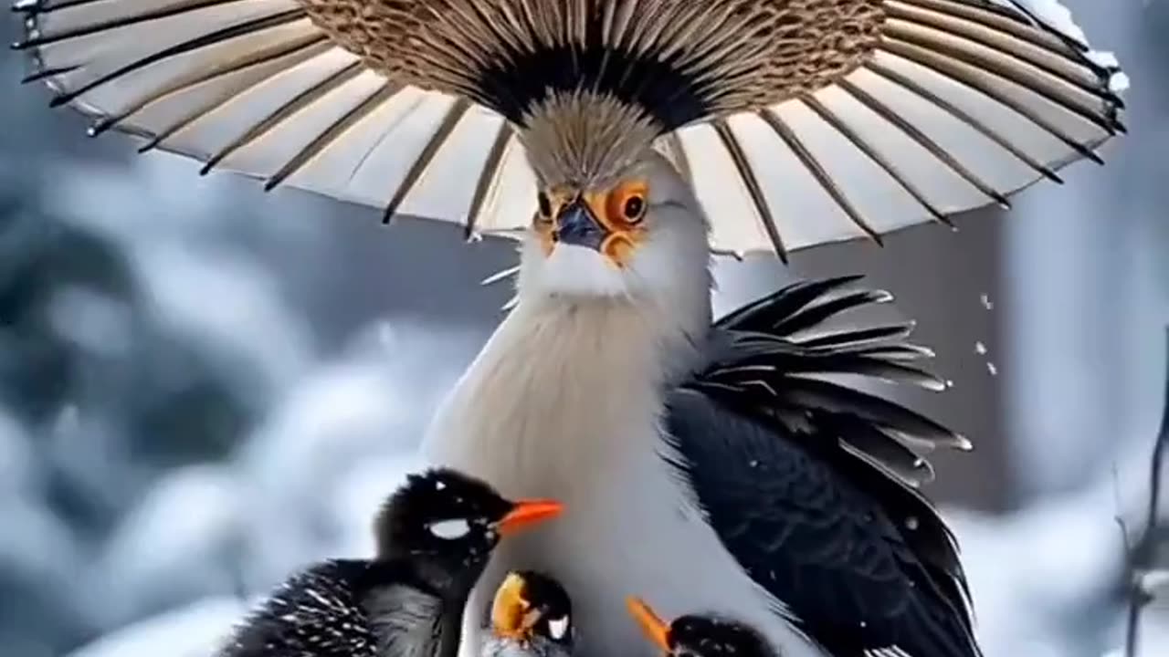 "Wonderful Animals, the Great Maternal Love of Birds""The Maternal Love of the Fan Bird"