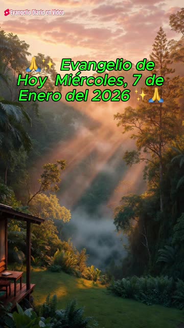 Evangelio de Hoy Miércoles, 7 de Enero del 2026 Mt 4,12 17 23 25