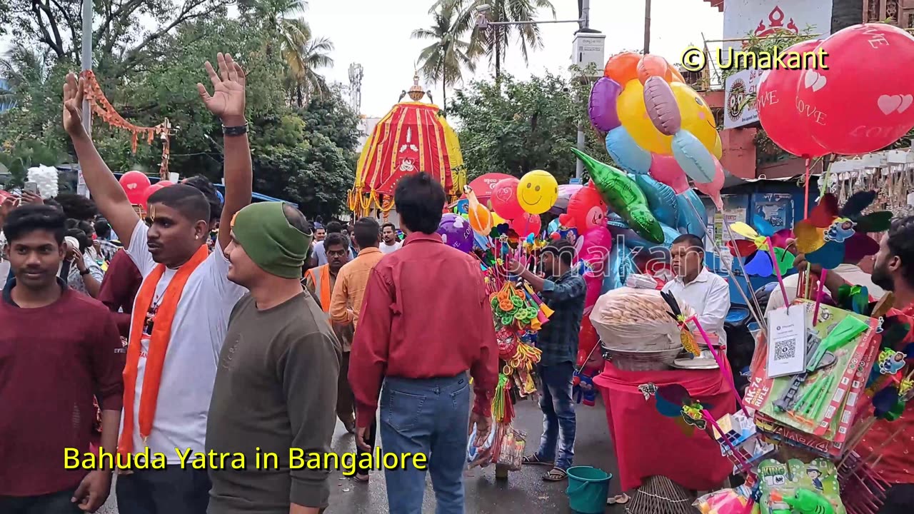 Bahuda Rath Yatra of Bangalore | Agara Jagannath Temple Festival