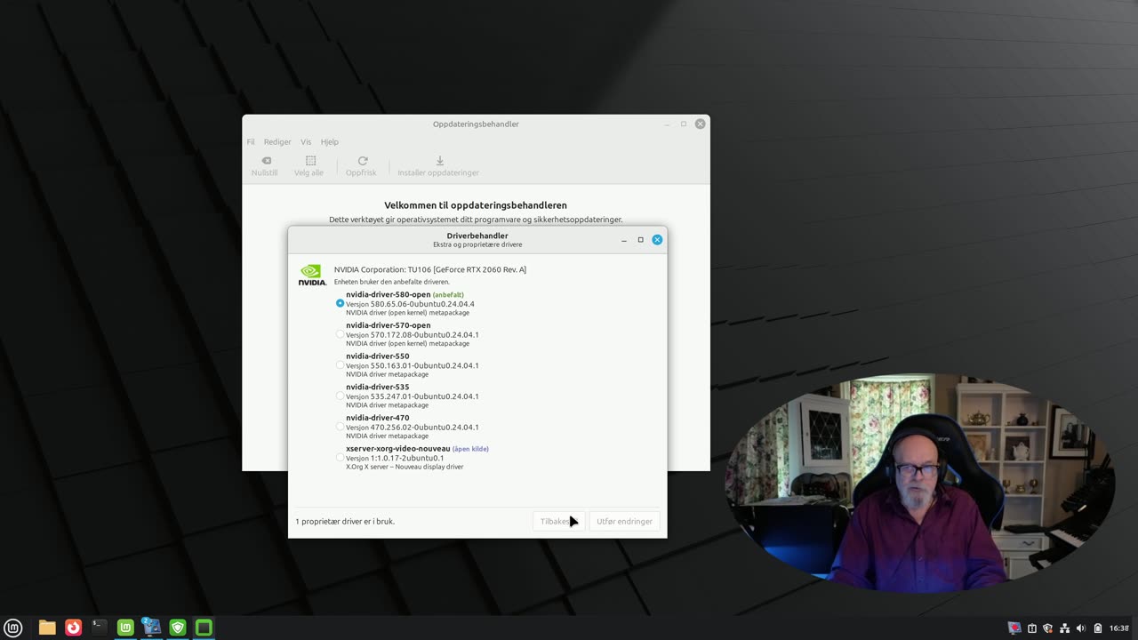 Hvordan sette opp Linux Mint 22.2 (Film2 av 3).