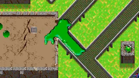 Mega Drive Longplay 431 The Ooze Level 2 Part 2 left path