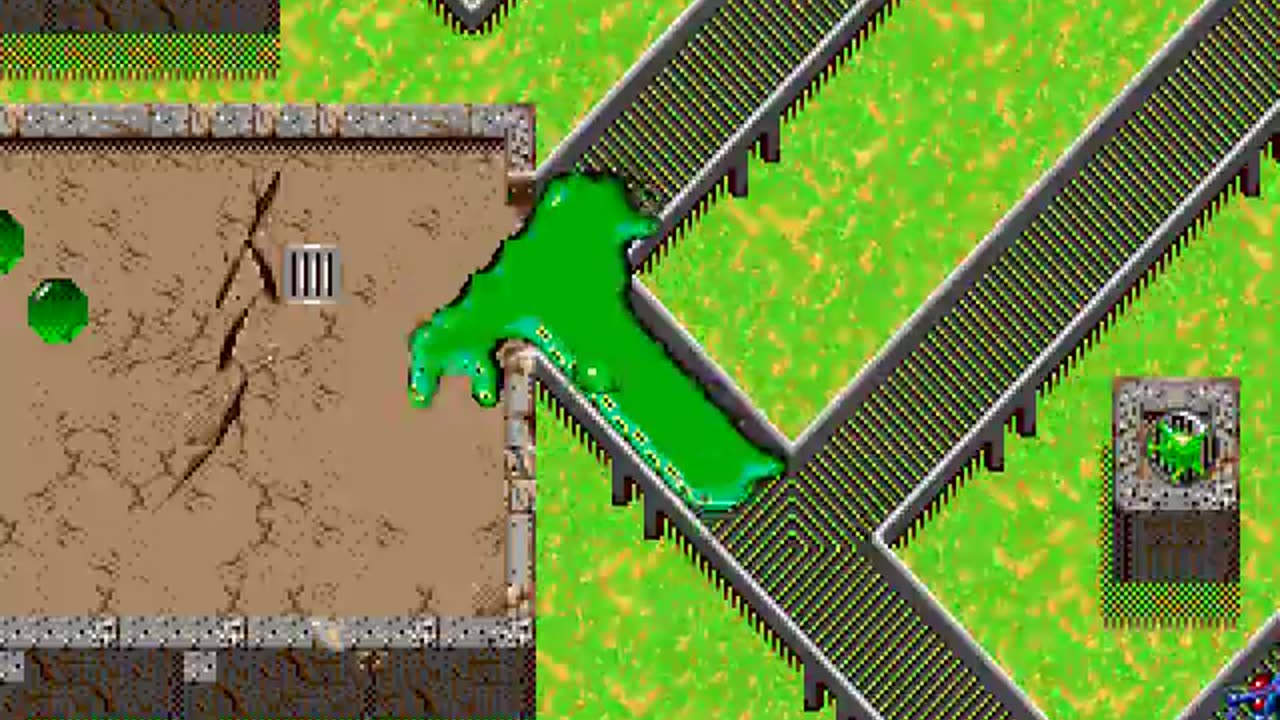 Mega Drive Longplay 431 The Ooze Level 2 Part 2 left path