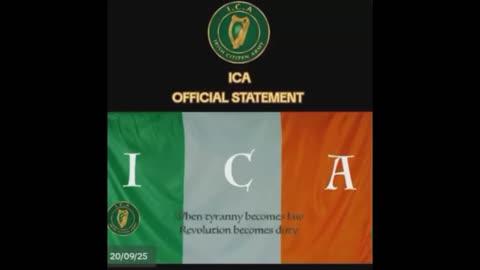 The Irish Citizen Army. June 7th 2025