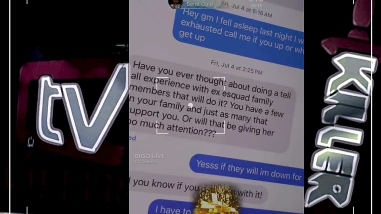 TOMIKAY SHOWS MORE OF ZERO TEXTS MESSAGES