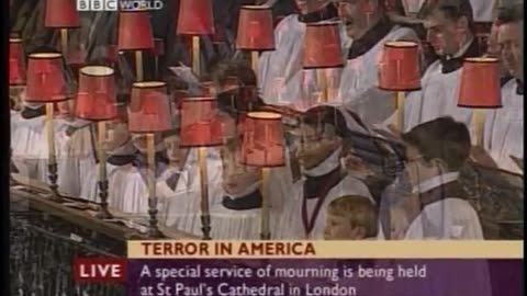 BBC World News BBC September 14, 2001 1200pm-1229pm BST