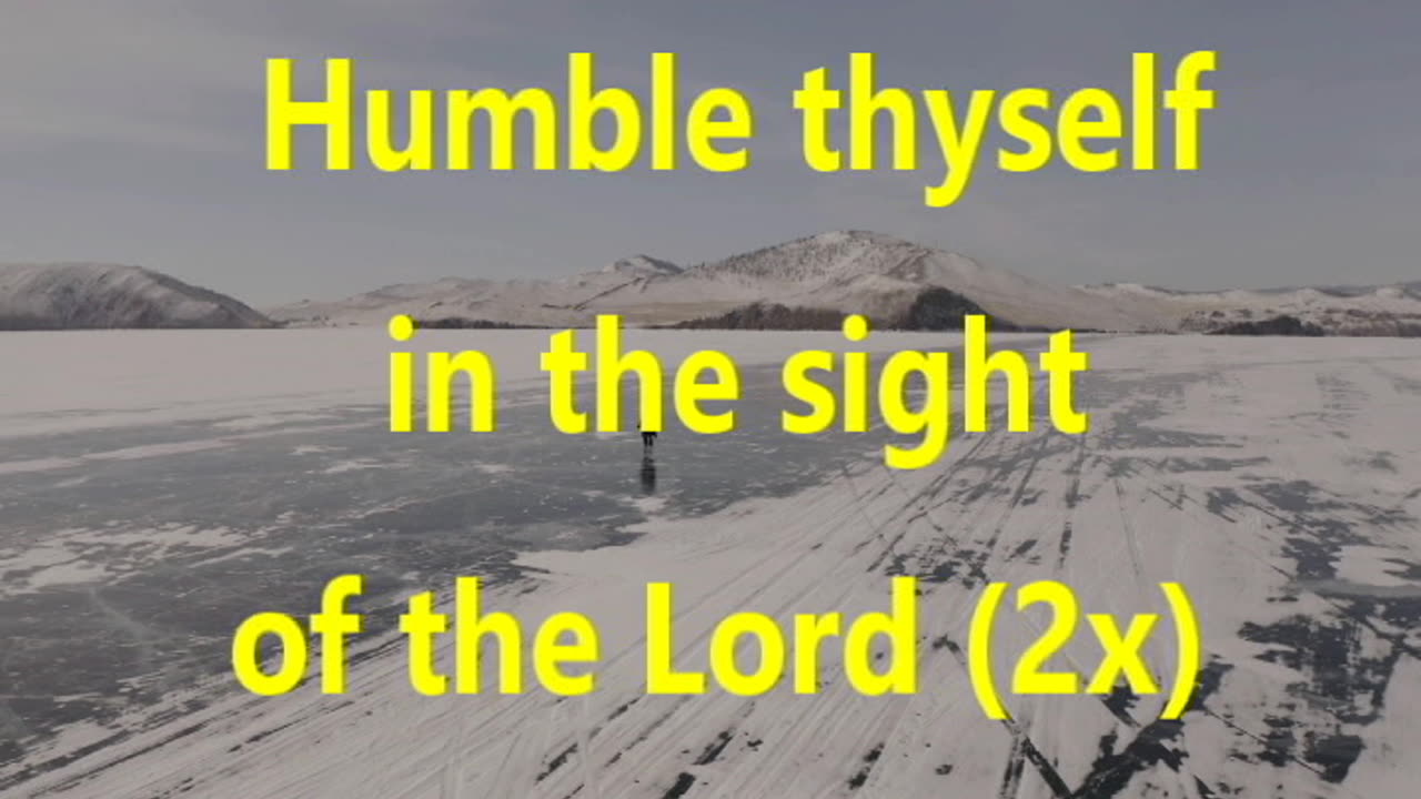 Humble Thyself - Maranatha Singers - Instrumental with lyrics