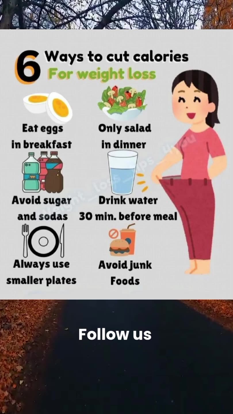 6 ways to cut calories for weight loss