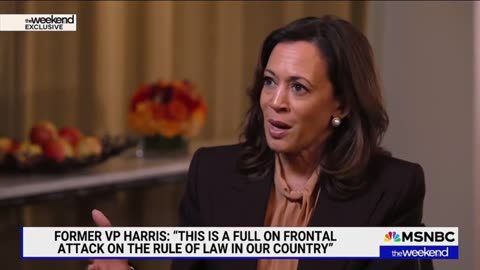 Kamala Harris Whines About Trumps Presidency