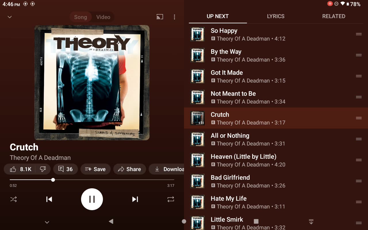 Theory Of A Deadman Scars & Souvenirs