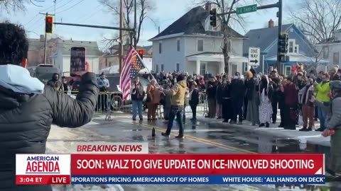 Leftists are now BURNING AMERICAN FLAGS in Minneapolis after one of their own