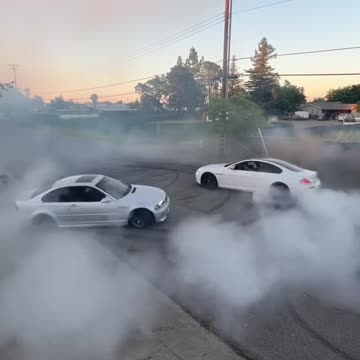 BMW drifting