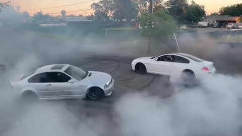 BMW drifting