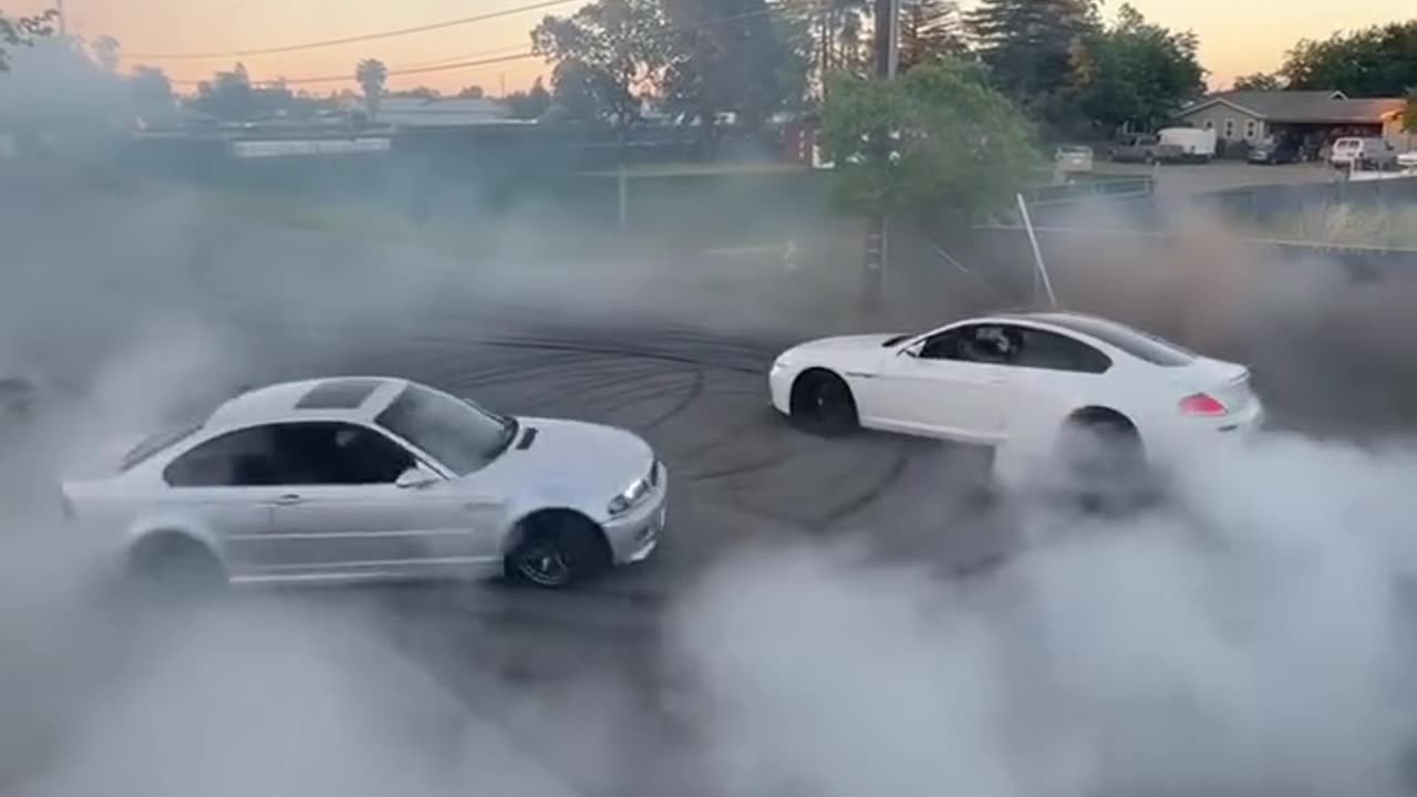 BMW drifting