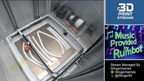 LIVE Large Format 3D Print - 10/31/2025 - Happy Halloween!