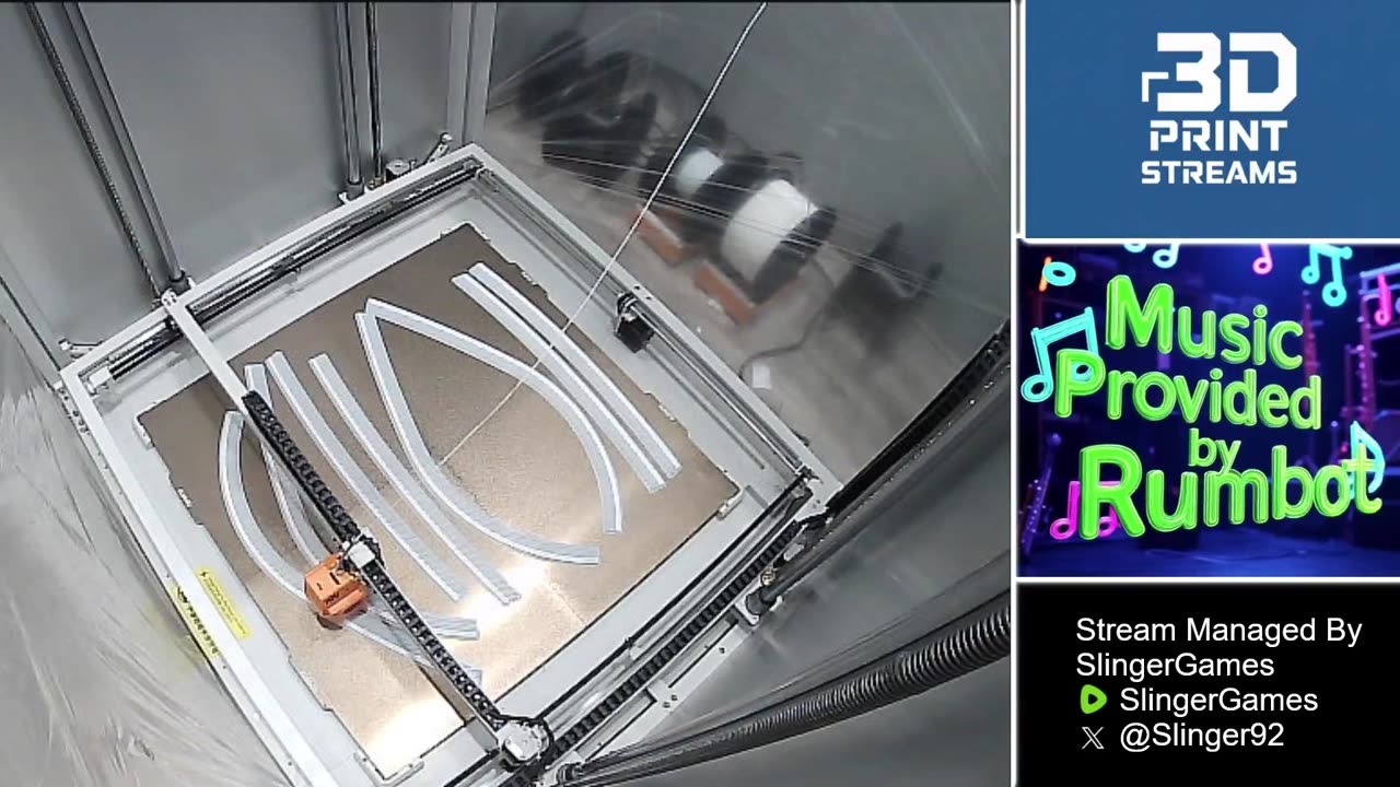 LIVE Large Format 3D Print - 10/31/2025 - Happy Halloween!