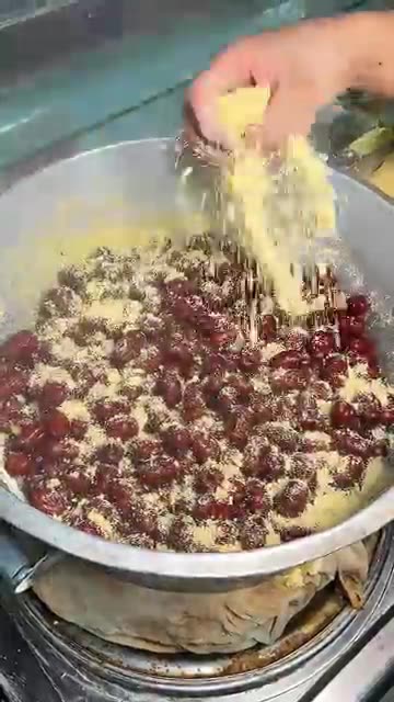 Layered Yellow Rice Date Cake from Wuxiang – Sweet, Soft, and Irresistible!