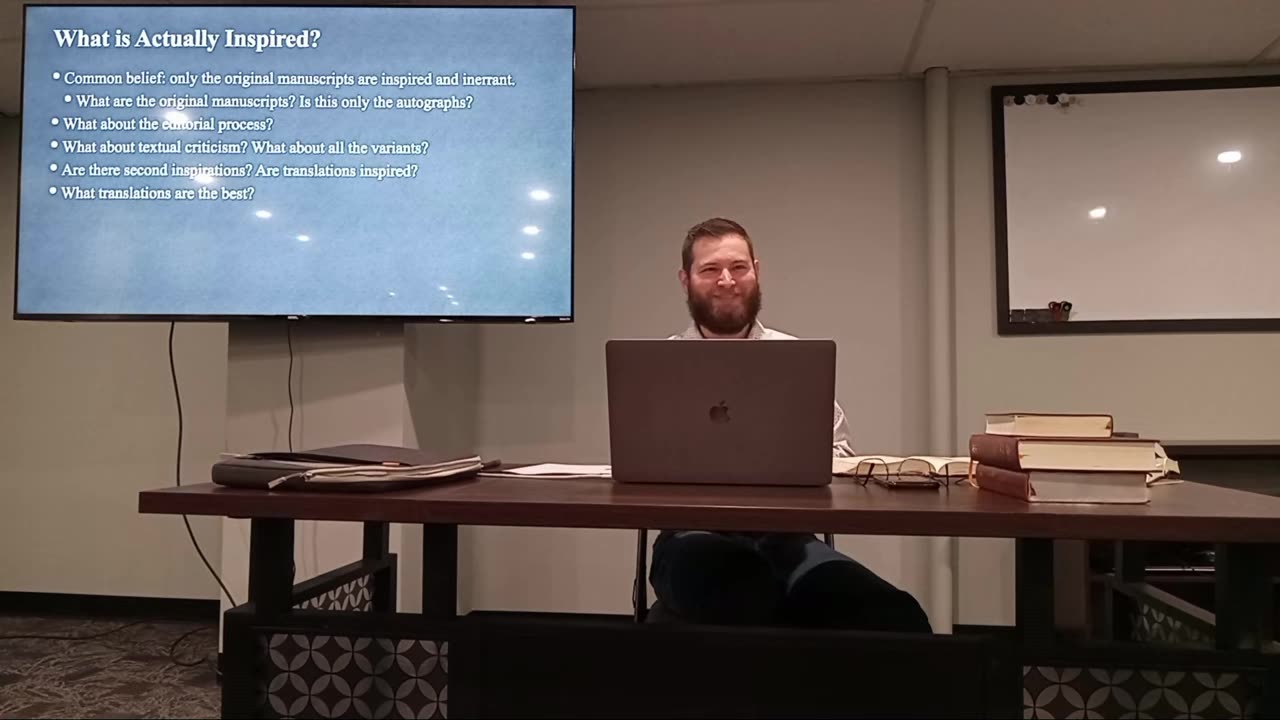 Theology - Bibliology - 1.4 - The Inspiration of Scripture - Aidan J Wengel