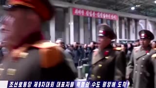 Delegates arrive in Pyongyang ahead of the Ninth Party Congress