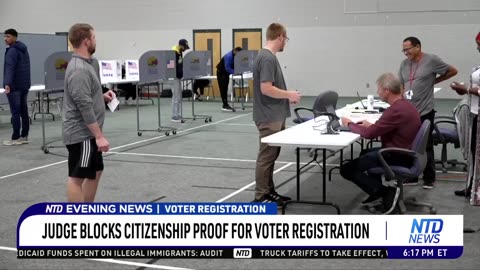 DEEP STATE JUDGE BLOCKS TRUMP’S ORDER TO STOP ILLEGALS FROM VOTING