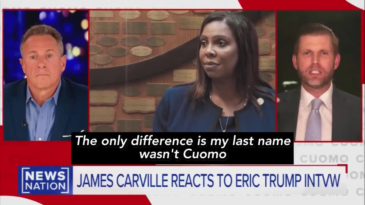 Eric Trump Flips the Script on Chris Cuomo