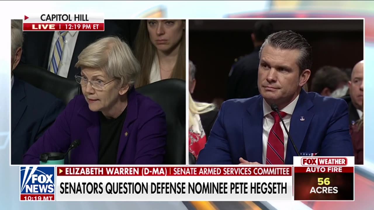 Pete Hegesth has HEATED exchange with Sen. Warren