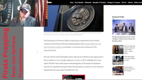 VA To Cut 80,000 Employees