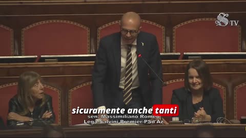 Massimiliano Romeo su documento programmatico di finanza e scuola di opposizione 09-10-2025