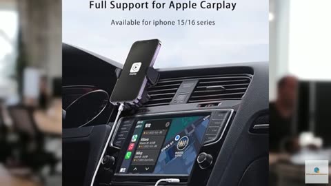 Apple CarPlay Cable for iPhone 16/15 Pro Car Charger, USB A to USB C Cable Charg