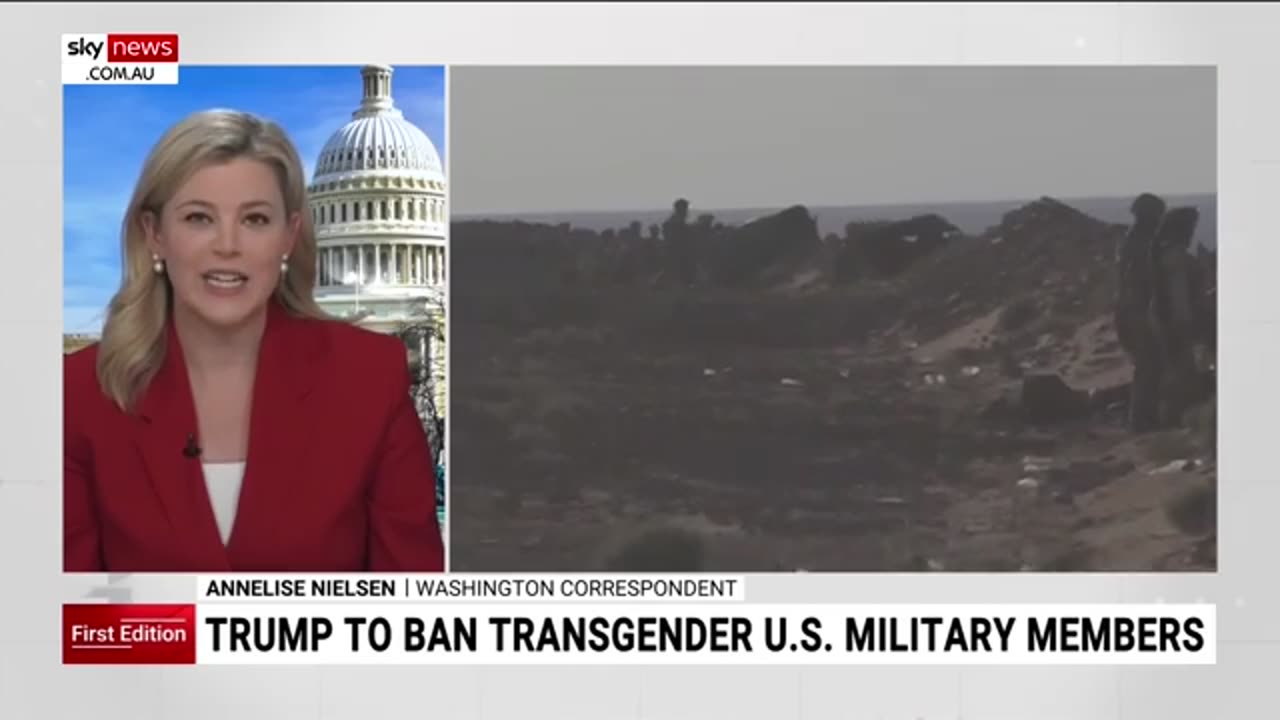 Transgender military members will not be allowed to serve after Trump’s latest EO