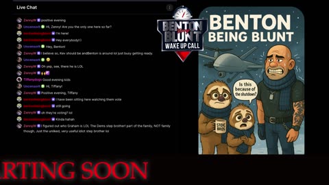 Benton Being Cold.....I mean....Blunt