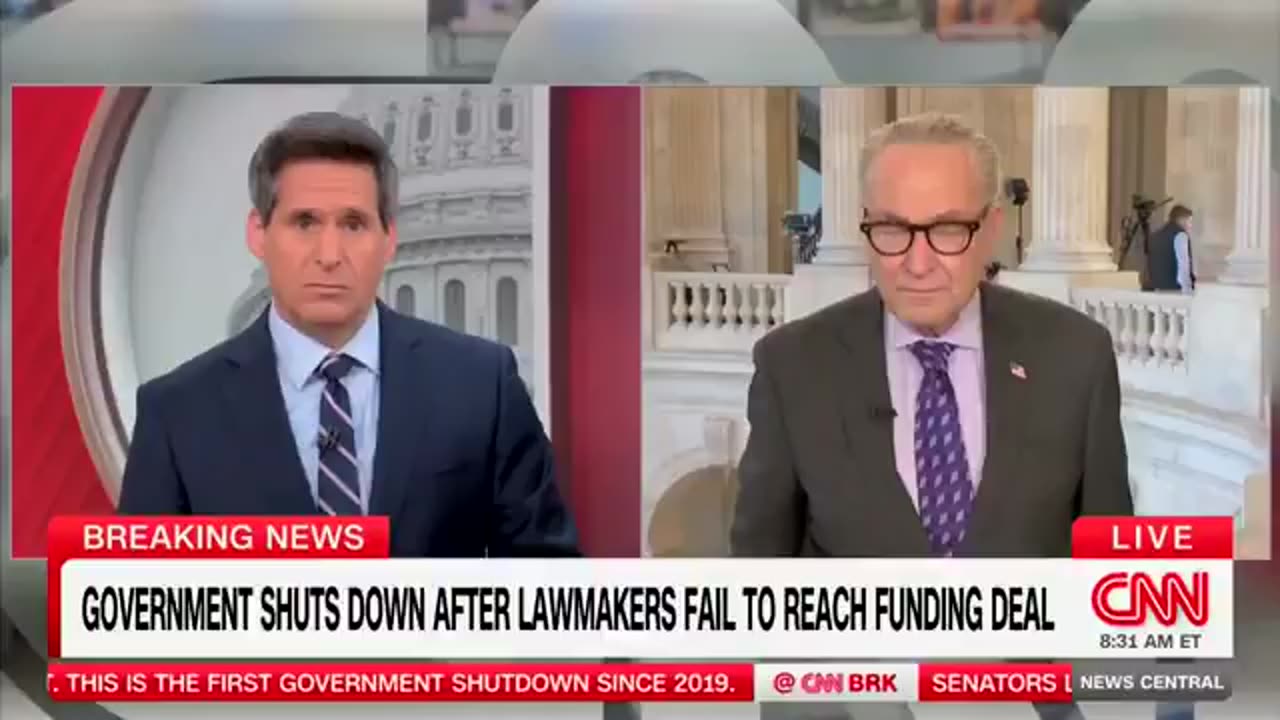 Chuck Schumer gets CONFRONTED about his shutdown — his reaction says it all