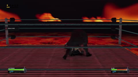 WWE 2k25 casket match- Levi McDaniel vs Elvira