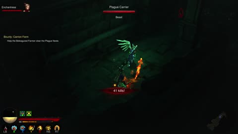 Diablo 3 Bounties Expert difficulty gameplay Livestream part 3