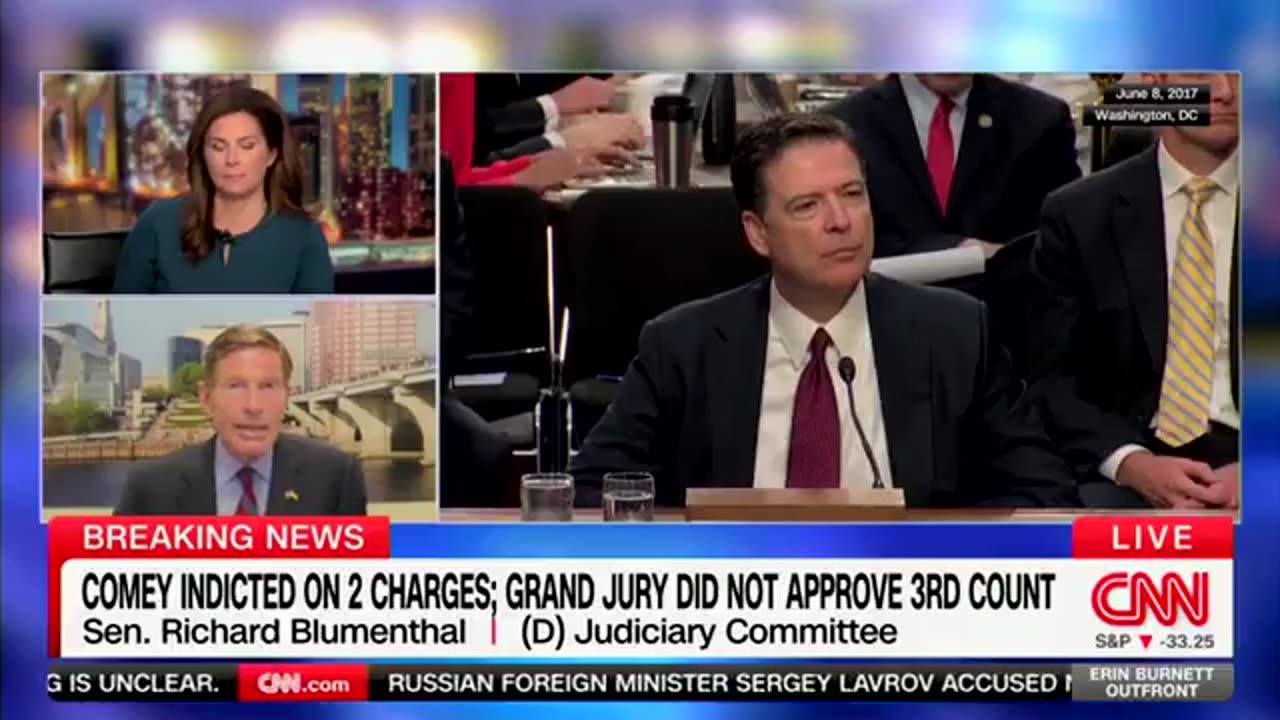 Sen Dems *RIGHT NOW* are drawing up legislation to combat the indictment of James Comey