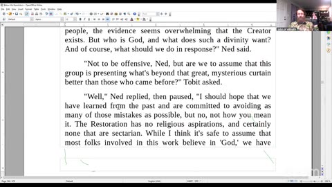 LIVE Reading of "Below We Stand with author John of AllFaith