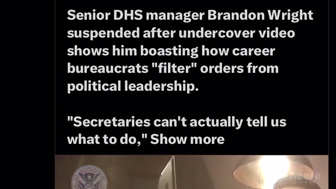 Elon Musk : OMG Media : secret recording of DHS
