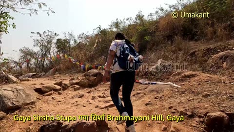 Climbing Brahmayoni Hill in Gaya, All Points (Full Video)