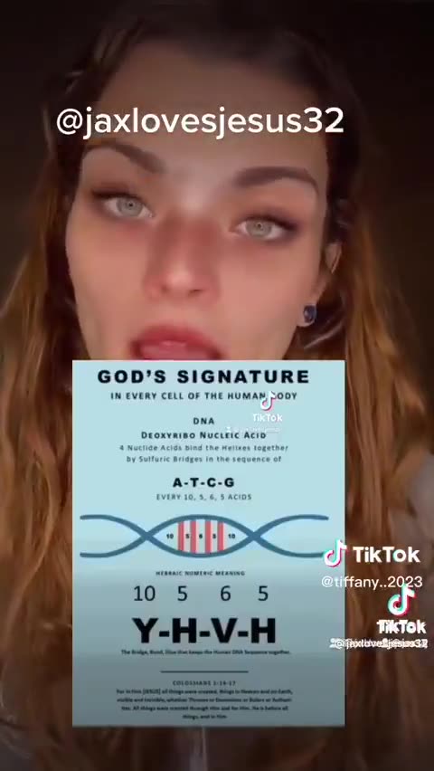 Our DNA contains the signature of our creator which is modified by mRNA vaccines