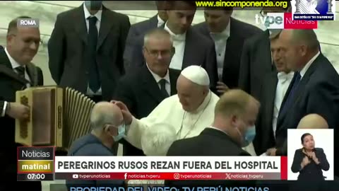 GRACIAS A DIOS EL PAPA FRANCISCO ESTÁ FUERA DE PELIGRO