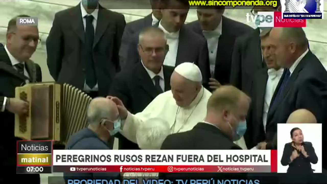 GRACIAS A DIOS EL PAPA FRANCISCO ESTÁ FUERA DE PELIGRO