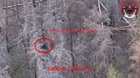 First-person footage of the assault on the approaches to Krasny Liman