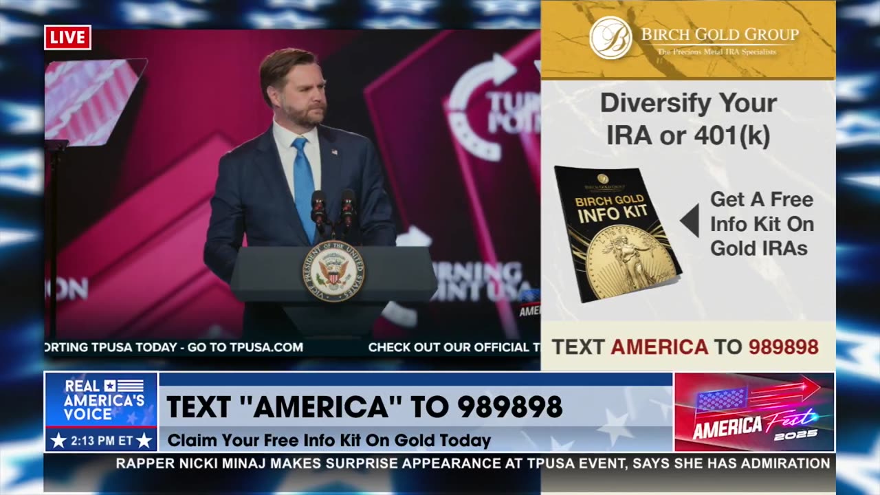 VP VANCE ON THE AMERICA FIRST MOVEMENT