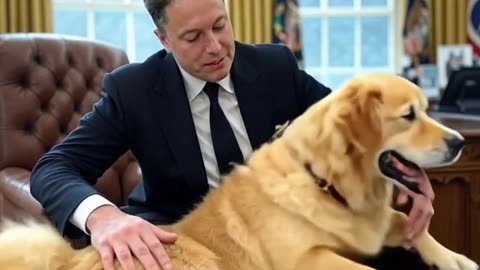 elon and dog