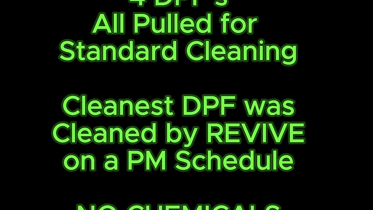 Stop Pulling DPF's with REVIVE