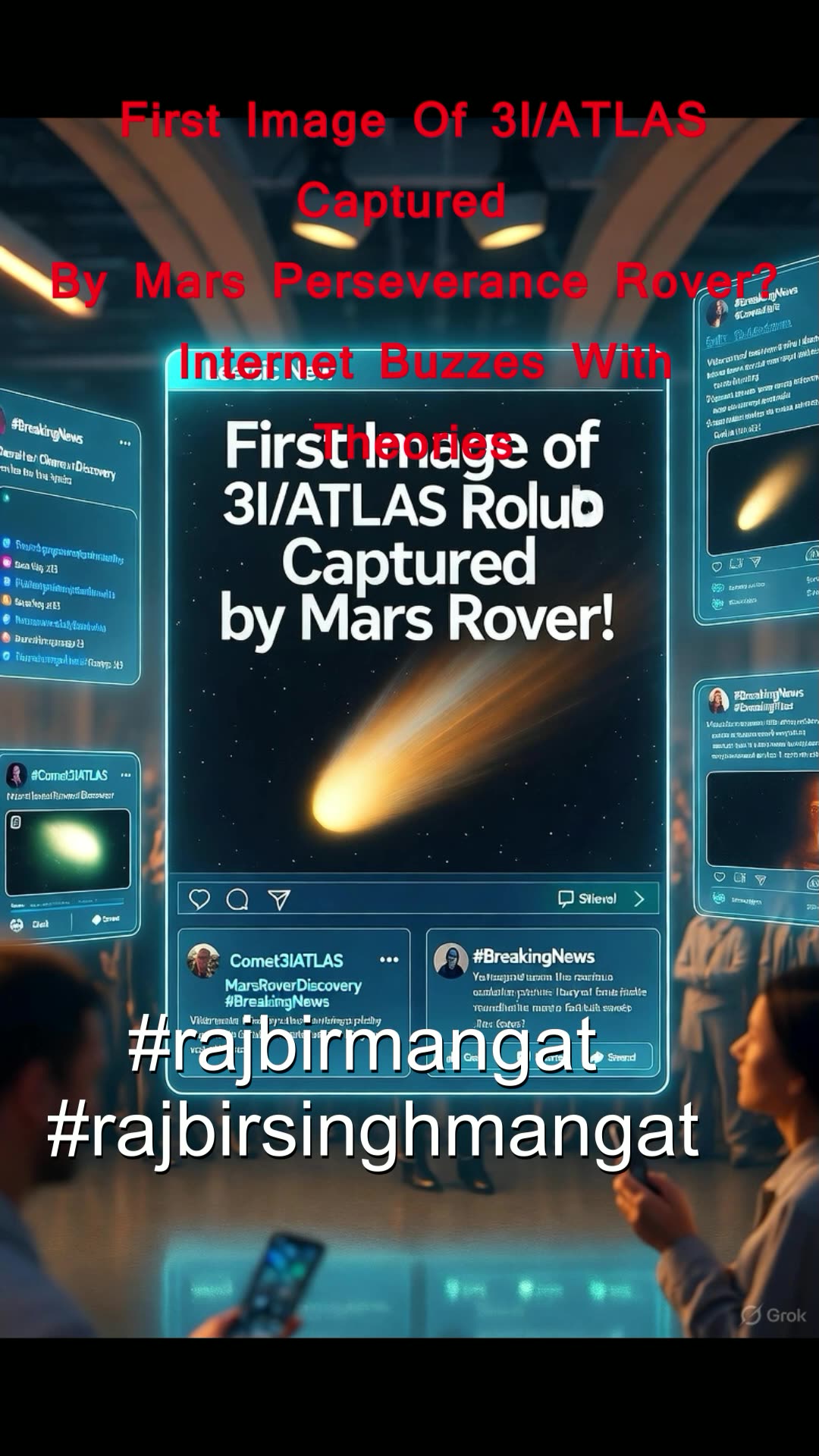 First Image Of 3I/ATLAS Captured By Mars Perseverance Rover? Internet Buzzes With Theories